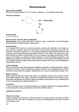 Tetraconazole - Prontuario Muccinelli