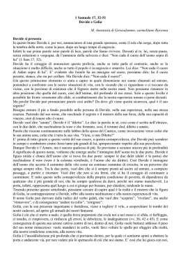 1 Samuele 17, 32-51 Davide e Golia M. Anastasia di Gerusalemme