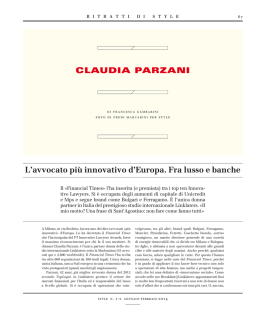 Claudia Parzani