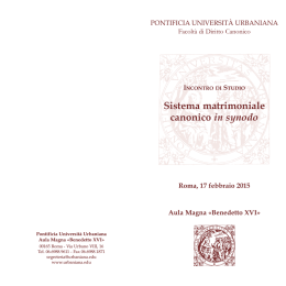 leggi - Pontificia Università Urbaniana