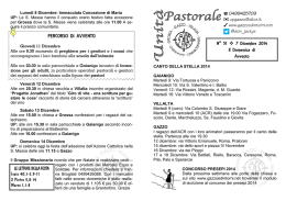 PERCORSO DI AVVENTO - Gazzoedintorni.net