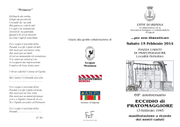 Pieghevole - Citt&agrave; di Vignola