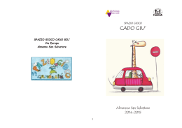 libretto canzoncine - Spazio gioco Cado gi&ugrave;