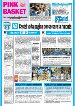 19Dic - Basket Carugate