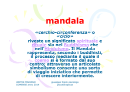 mandala - Unitre Mariano Comense