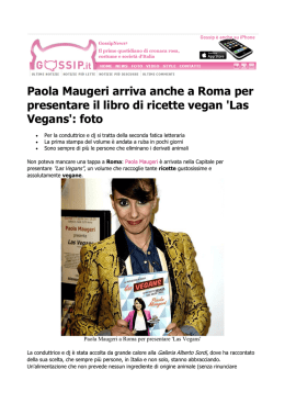 gossip - Rock me Vegan - Il blog di Paola Maugeri