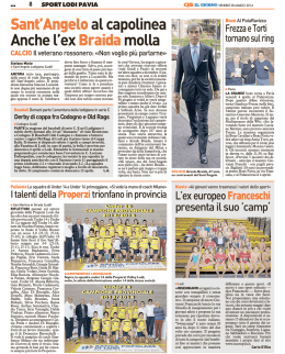 Venerdì 28 Marzo 2014 - Properzi Volley Lodi
