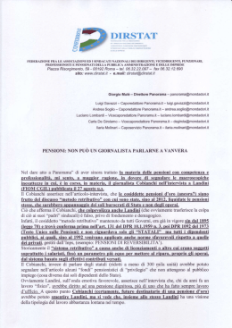 Pensioni: non pu&ograve; un giornalista parlarne a vanvera