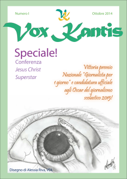 Visualizza il I num. di "Vox Kantis"
