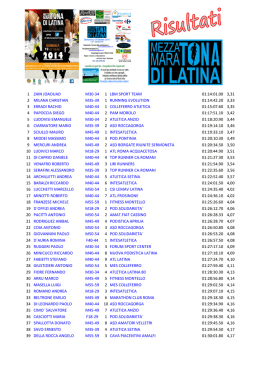 1 ZAIN JOAOUAD M30-34 1 LBM SPORT TEAM 01