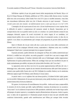 il testo della introduzione del prof. Roberto Vecchi