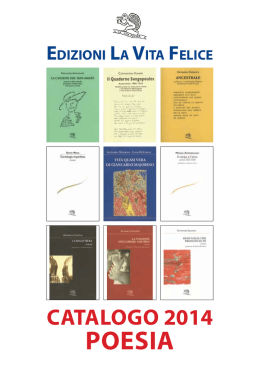 POESIA - La Vita Felice