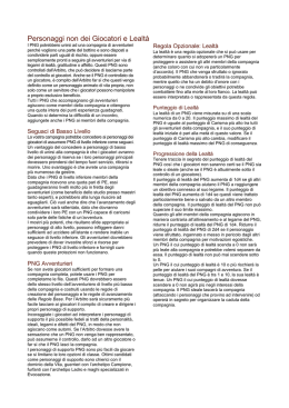 PNG e Lealt&agrave; - Editori Folli