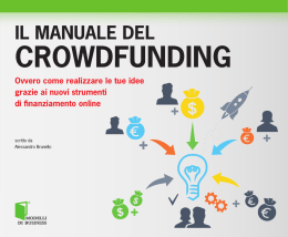 Il manuale del crowdfunding (estratto)