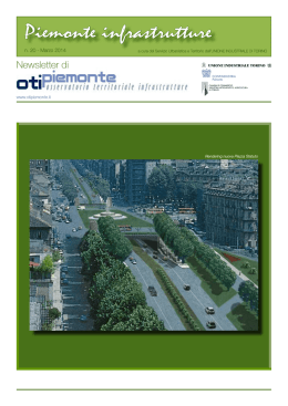 Piemonte infrastrutture - Newsletter