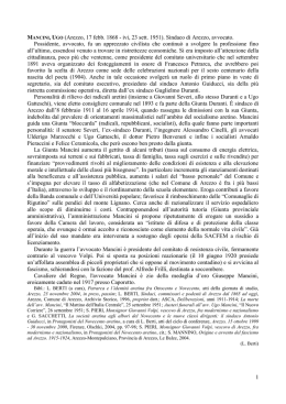 1 MANCINI, UGO (Arezzo, 17 febb. 1868