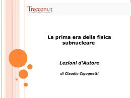 Le particelle elementari (materiale per la LIM)