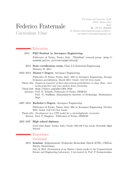 CV Federico Fraternale [PDF]