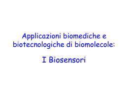 I Biosensori - e