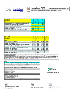 Milano - Baranzate - Istituti Bollate