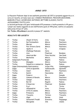 1973 - Pescatori Padovani