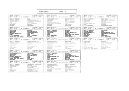 Calendario stagione 2014/2015