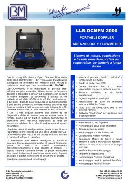 LLB-PTTFM 2000 - BM Tecnologie