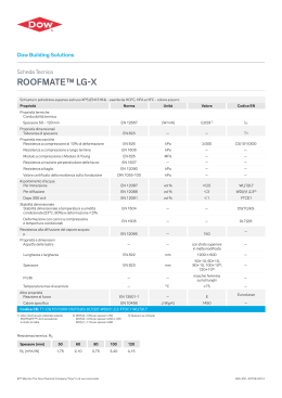 ROOFMATE™ LG-X Scheda Tecnica (71KB PDF)