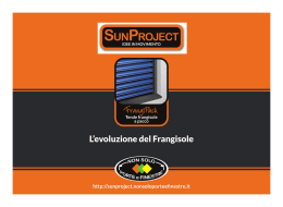 Scarica il manuale in PDF - SunProject