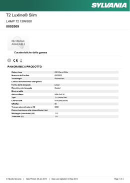 Scheda tecnica - Havells Sylvania