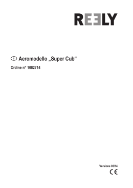 * Aeromodello &bdquo;Super Cub&ldquo;