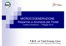 Presentazione TEC Energy
