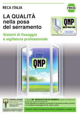 Catalogo QNP - Reca Italia