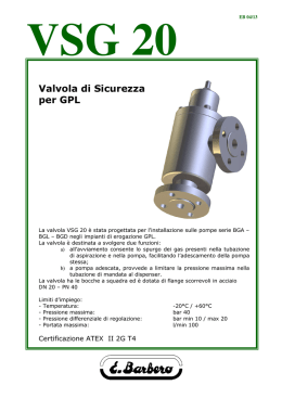 Brochure VSG20 - Barbero Pompe