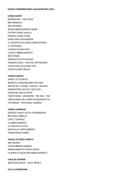 elenco commercianti calolziocorte 2014 corso dante