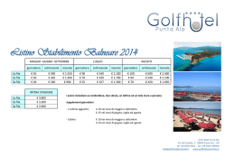 Scarica il PDF - Golf Hotel Punta Ala