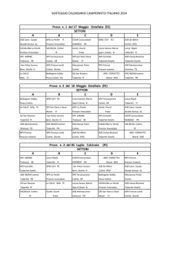 Campionato Italiano a Box 2014 (Presorteggio)