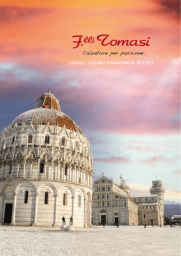 Catalogo - Calzaturificio Tomasi