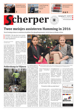 Week 53 2015 - De Scherper