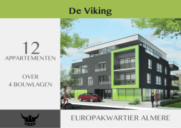 Brochure - 12 Appartementen Almere