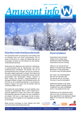Lees hier de activiteiten voor komende maand.