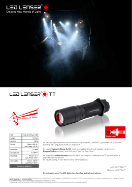 LED LENSER&reg;*