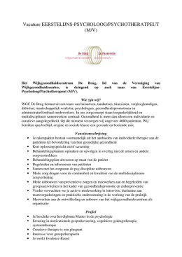 Vacature PSY_NL