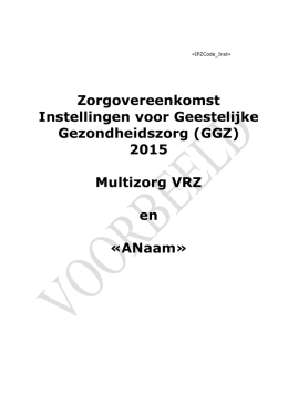 ANaam - Multizorg VRZ BV