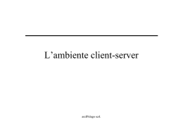 Applicazioni Client Server