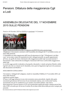 leggi tutto - coordinamento rsu