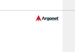 ARGONET profile slides