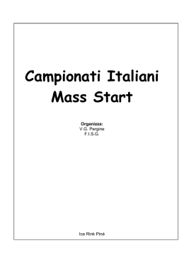 (Classifica mass start Campionati Italiani Assoluti