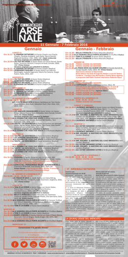 programma in PDF - Arsenale Cinema