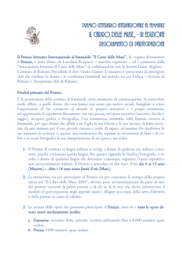 Leggi il regolamento - Il carro delle Muse